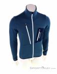 Ortovox Fleece Grid Jacket Mens Fleece Jacket, Ortovox, Blue, , Male, 0016-11288, 5637888269, 4251422518765, N2-02.jpg