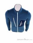 Ortovox Fleece Grid Jacket Mens Fleece Jacket, Ortovox, Blue, , Male, 0016-11288, 5637888269, 4251422518765, N3-03.jpg