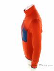 Ortovox Fleece Grid Jacket Mens Fleece Jacket, Ortovox, Orange, , Male, 0016-11288, 5637888277, 4251422566339, N2-07.jpg