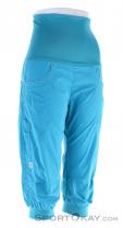 Ocun Noya Shorts 3/4 Womens Climbing Pants, Ocun, Light-Blue, , Female, 0290-10193, 5637889506, 8591804644559, N1-01.jpg