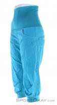 Ocun Noya Shorts 3/4 Womens Climbing Pants, Ocun, Azul claro, , Mujer, 0290-10193, 5637889506, 8591804644559, N1-06.jpg