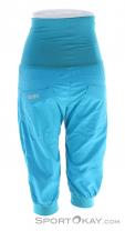 Ocun Noya Shorts 3/4 Womens Climbing Pants, Ocun, Light-Blue, , Female, 0290-10193, 5637889506, 8591804644559, N2-12.jpg