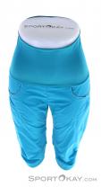 Ocun Noya Shorts 3/4 Womens Climbing Pants, Ocun, Azul claro, , Mujer, 0290-10193, 5637889506, 8591804644559, N3-03.jpg