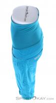 Ocun Noya Shorts 3/4 Womens Climbing Pants, Ocun, Light-Blue, , Female, 0290-10193, 5637889506, 8591804644559, N3-08.jpg