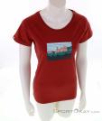 Ocun Raglan Women T-Shirt, , Red, , Female, 0290-10195, 5637889532, , N2-02.jpg