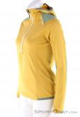 Ortovox Fleece Light Grid Zip Neck Womens Running Pants, Ortovox, Yellow, , Female, 0016-11290, 5637889656, 4251422517324, N1-06.jpg