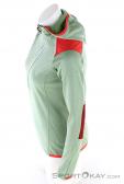 Ortovox Fleece Light Grid Zip Neck Womens Running Pants, , Verde, , Mujer, 0016-11290, 5637889660, , N2-07.jpg
