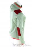 Ortovox Fleece Light Grid Zip Neck Womens Running Pants, , Verde, , Mujer, 0016-11290, 5637889660, , N2-17.jpg
