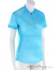 Löffler Grunge Half Zip SS Mujer Camiseta para ciclista, Löffler, Azul, , Mujer, 0008-10861, 5637890345, 9006063736307, N1-01.jpg