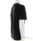 Löffler Printshirt Merino Tencel Mens T-Shirt, , Black, , Male, 0008-10906, 5637890385, , N1-16.jpg