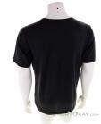 Löffler Printshirt Merino Tencel Mens T-Shirt, , Black, , Male, 0008-10906, 5637890385, , N2-12.jpg