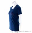 Löffler Printshirt Merino Tencel Womens T-Shirt, , Dark-Blue, , Female, 0008-10907, 5637890397, , N1-06.jpg