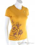 E9 Reve Womens T-Shirt, , Yellow, , Female, 0209-10161, 5637891394, , N1-01.jpg