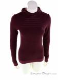 Salomon Outspeed Wool LS Damen Sweater, , Rot, , Damen, 0018-11535, 5637891565, , N2-02.jpg