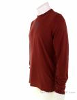 E9 Lino LS Mens Shirt, , Red, , Male, 0209-10219, 5637891627, , N1-06.jpg