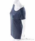 Salewa Puez Melange Dry Shirt Womens T-Shirt, , Bleu foncé, , Femmes, 0032-10518, 5637892544, , N2-07.jpg