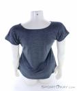 Salewa Puez Melange Dry Shirt Womens T-Shirt, Salewa, Bleu foncé, , Femmes, 0032-10518, 5637892544, 4053866339162, N3-13.jpg