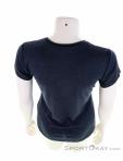 Salewa Solid Dri-Release Womens T-Shirt, , Dark-Blue, , Female, 0032-10911, 5637892625, , N3-13.jpg