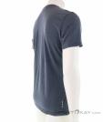 Salewa Camou Brand Dry Mens T-Shirt, Salewa, Blue, , Male, 0032-11020, 5637892820, 4053866132886, N1-16.jpg