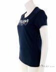 Salewa Graphic Dry Womens T-Shirt, Salewa, Bleu, , Femmes, 0032-11024, 5637893020, 4053866241175, N1-06.jpg