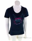 Dynafit Graphic CO W S/S Femmes T-shirt, Dynafit, Bleu foncé, , Femmes, 0015-11175, 5637898014, 4053866175401, N2-02.jpg