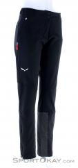 Salewa Lagorai Womens Ski Touring Pants, , Noir, , Femmes, 0032-11027, 5637899632, , N1-01.jpg