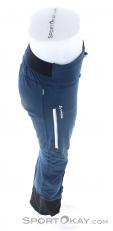 Vaude Larice Light Pants II Womens Ski Touring Pants, Vaude, Azul oscuro, , Mujer, 0239-10792, 5637899888, 4062218226869, N3-18.jpg