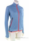 Salewa Pedroc Alpine Wool Full Zip Women Sweater, Salewa, Blue, , Female, 0032-11010, 5637899899, 4053866130752, N1-01.jpg