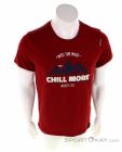 Chillaz Retro Worry Less SS Mens T-Shirt, Chillaz, Tmavočervená, , Muži, 0004-10540, 5637900595, 0, N2-02.jpg