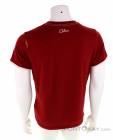 Chillaz Retro Worry Less SS Mens T-Shirt, , Dark-Red, , Male, 0004-10540, 5637900595, , N2-12.jpg