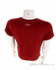 Chillaz Retro Worry Less SS Mens T-Shirt, , Dark-Red, , Male, 0004-10540, 5637900595, , N3-13.jpg