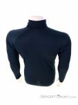 Salewa Sennes Dry L/S Mens Functional Shirt, , Dark-Blue, , Male, 0032-10845, 5637900912, , N3-13.jpg