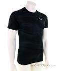Salewa Seceda Dry Mens Functional Shirt, Salewa, Black, , Male, 0032-11055, 5637900986, 4053866262361, N1-01.jpg