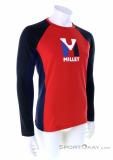Millet Trilogy Logo Wool TS Mens Functional Shirt, , Red, , Male, 0316-10187, 5637902340, , N1-01.jpg