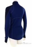 Icebreaker 260 Zone LS Half Zip Womens Functional Shirt, , Bleu foncé, , Femmes, 0011-10377, 5637902386, , N1-11.jpg
