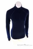 Icebreaker 260 Zone LS Half Zip Womens Functional Shirt, , Bleu foncé, , Femmes, 0011-10377, 5637902386, , N2-02.jpg
