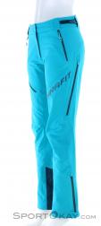 Dynafit Mercury 2 DST Womens Ski Touring Pants, , Turquoise, , Female, 0015-10775, 5637902438, , N1-06.jpg