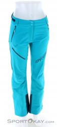 Dynafit Mercury 2 DST Womens Ski Touring Pants, , Turquoise, , Female, 0015-10775, 5637902438, , N2-02.jpg