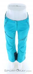 Dynafit Mercury 2 DST Womens Ski Touring Pants, , Turquoise, , Female, 0015-10775, 5637902438, , N3-03.jpg