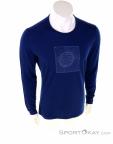 Icebreaker 200 Oasis L/S Crewe Solar Mens Functional Shirt, , Dark-Blue, , Male, 0011-10386, 5637902888, , N2-02.jpg