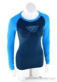 Dynafit Speed Dryarn L/S Womens Shirt, Dynafit, Bleu, , Femmes, 0015-10972, 5637902914, 4053865973848, N2-02.jpg