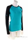 Dynafit Alpine Pro LS Women Functional Shirt, Dynafit, Turquoise, , Female, 0015-10970, 5637903698, 4053866307031, N1-01.jpg
