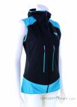 Dynafit Speed Softshell Womens Ski Touring Vest, , Turquoise, , Female, 0015-10969, 5637903894, , N1-01.jpg