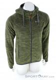 Bergans Hareid Fleece Mens Fleece Jacket, , Olive-Dark Green, , Male, 0366-10015, 5637903970, , N2-02.jpg