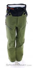 Dynafit Free GTX Mens Ski Pants Gore-Tex, , Olive-Dark Green, , Male, 0015-11248, 5637904050, , N2-02.jpg