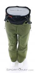 Dynafit Free GTX Mens Ski Pants Gore-Tex, , Olive-Dark Green, , Male, 0015-11248, 5637904050, , N3-03.jpg