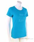 Chillaz Gandia Alpaca Gang Womens T-Shirt, Chillaz, Bleu clair, , Femmes, 0004-10415, 5637904146, 0, N1-01.jpg