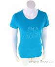 Chillaz Gandia Alpaca Gang Womens T-Shirt, Chillaz, Bleu clair, , Femmes, 0004-10415, 5637904146, 0, N2-02.jpg
