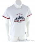 Chillaz Retro Worry Less SS Mens T-Shirt, , Light-Gray, , Male, 0004-10540, 5637904485, , N2-02.jpg