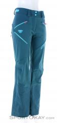 Dynafit Radical Infinium Hybrid Womens Ski Touring Pants, Dynafit, Blue, , Female, 0015-11265, 5637905022, 4053866315548, N1-01.jpg